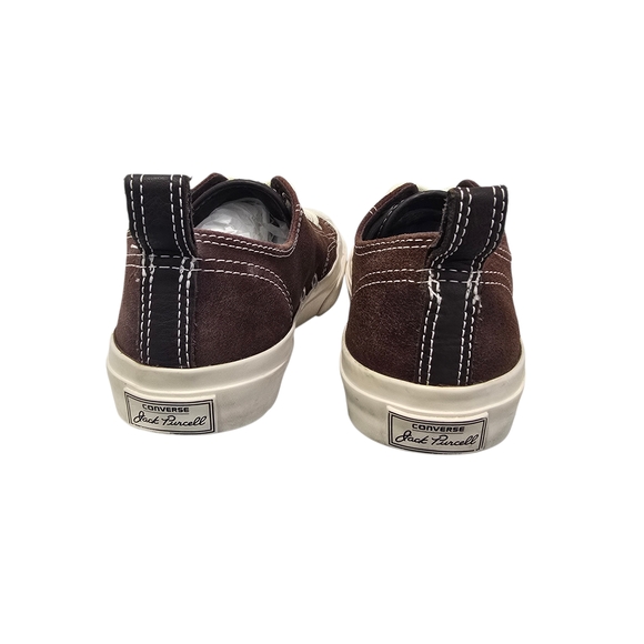 Vintage Converse Jack Purcell Brown Men\'s 5.5 Women\'s Size 7 - Picture 5 of 11